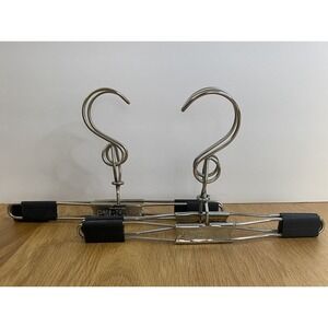 Vintage Pres-To-Lok Clamp Hangers Lot of 2 Knape Vogt Grand Rapids MI Metal MCM